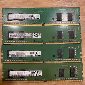 SAMSUNG デスクトップ用メモリ 4GB×4枚 合計16GB DDR4 PC4 2666V