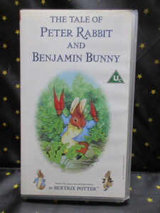 VHS видеолента The Tale Of Peter Rabbit And Benjamin Bunny 1995)