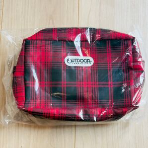 AKB48 大丸東京店 大衣装展 オサレカンパニー別注 OUTDOOR PRODUCTSポーチ 赤チェック2024生地ver.