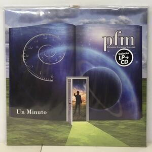 PROG/PREMIATA FORNERIA MARCONI (PFM)/ UN' MINUTO (LP+CD) EU盤 未開封 (n850)