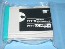 【エコリカ・互換インク】☆ブラザー LC10 BK (ブラック/期限不明品/送料：140円～)_画像2