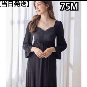 tu-hacci ツーハッチ 《ラクシアスリープ》 ナイトブラワンピース 75M ブラック