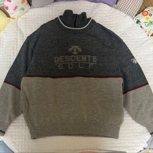 デサントゴルフ 2wayセーター 防寒ニット