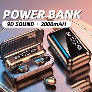 Bluetooth F9-5ワイヤレスイヤホン