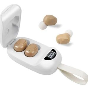 集音器 高齢者集音器 音声拡聴器 4段階音量調節 20-30時間連続使用可