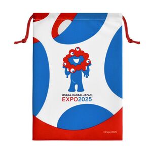 EXPO2025 ミャクミャクキャラクター巾着袋 万博