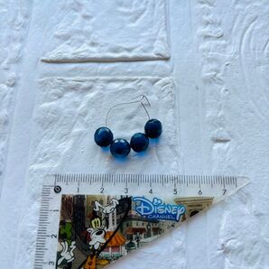 ロンドンブルートパーズ カラークォーツ オニオンカット 4石