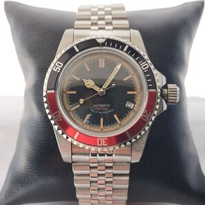 NH34 MOD カスタムウォッチ ヴィンテージ オマージュ カスタム 自動巻き ノーロゴ NH35