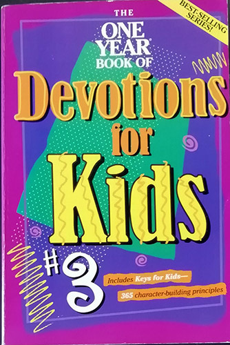 送料無料！【The 1 year book of Devotions for Kids#3】