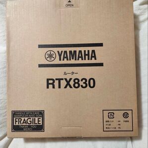 【値引不可】【新品未使用】YAMAHA RTX830