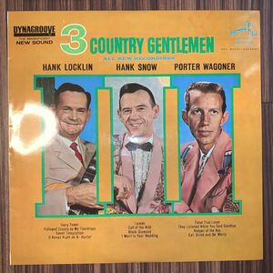 LP/Hank Locklin / Hank Snow / Porter Wagoner「3 Country Gentlemen」スリー・カントリー・ジェントルメン/SHP5252