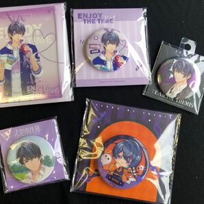 新品 未定事件簿 Tears of Themis 缶バッジ アクスタ 5点セット まとめ売り KING