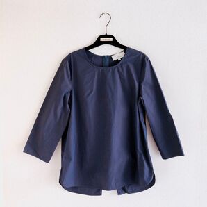 ★STUDIO NICOLSON☆スタジオニコルソン★ネイビー★プルオーバー★トップス★ブラウス★長袖