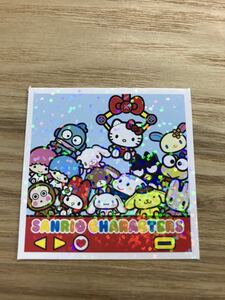 サンリオ シール 1枚 サンリオキャラクターズシールコレクション SANRIO サンリオキャラクターズ　キティ