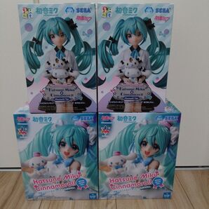 初音ミク シナモロール フィギュア ホワイトドレスver おすましver