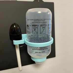 鼻うがい 乾燥スタンド Ver.5 水色 吸盤タイプ