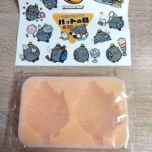 【非売品】イエローハット ステッカー ハットにゃん アイスキャンディーメーカー 2点セット シール お菓子 キャラクター 料理