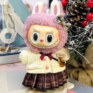 ラブブ洋服 学生 制服 ギャル セット ぬいぐるみ用 着せ替え服 ぬい服