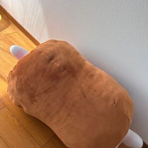 肉 抱き枕 ブラウン
