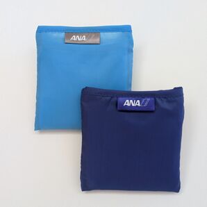 【新品・未使用】ANA全日空 エコバッグ ノベルティ アメニティ 2個セット