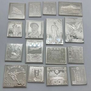 美術工芸品!スタンプ型銀メダル