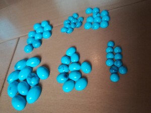 ターコイズ風パーツ カボション アクセサリー ハンドメイド材料