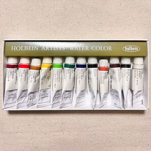 ホルベイン 透明水彩絵具 5ml 12色 ②