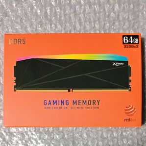 V-Color XFinity RGB Series PC5-48000 DDR5 32GB × 2枚組 64GB メモリー