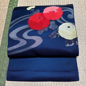 名古屋帯松葉仕立て太鼓柄0417