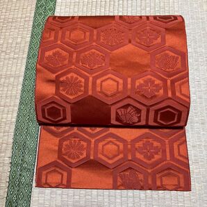 名古屋帯ひらき仕立て六通柄0627