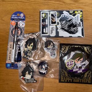 鬼滅の刃 伊黒小芭内 バースデー缶バッジ 名場面ジオラマフィギュア クルトガ 一番くじ ラバーストラップ クーナッツ アクスタ