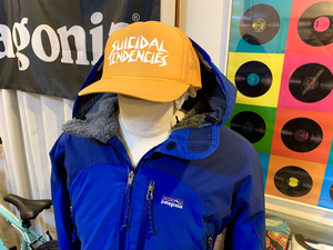 patagonia パタゴニア レア 2002 ストレッチ スピード アセント ジャケット Rシリーズ 裏ボア ショート丈 インファーノ ブルー ネイビー S