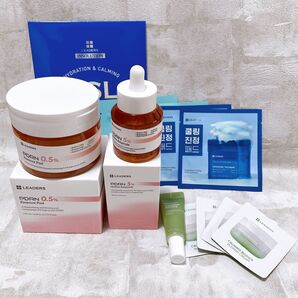 LEADERS アンチエイジング 高濃縮PDRN5% アンプル エッセンスパッド
