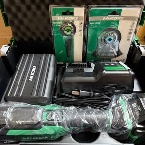 【ブレード3種付!】HiKOKI 36Vコードレスマルチツール CV36DMA (XPCZ) バッテリー・充電器・ケース付き