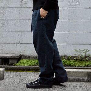 SEUVAS ソウバス 倉敷帆布 ツータックトラウザー 帆布スラックス ログウッド染め 新品