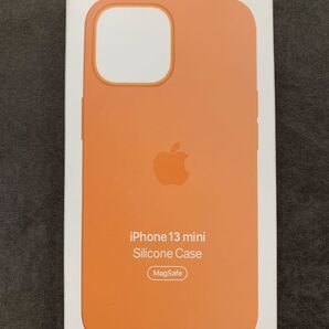 iPhone 13 mini シリコーンケース 未開封 マリーゴールド正規品