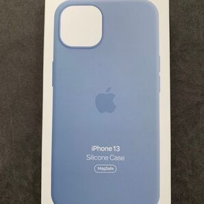 iPhone 13 匿名発送 シリコーンケース 正規品 ブルーフォグ