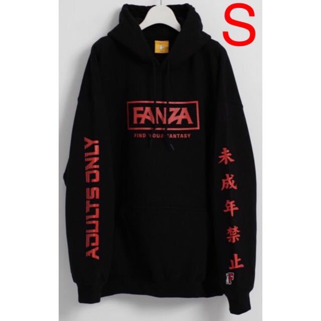 新品』FR2 × FANZA ロゴ パーカー Mサイズ 黒 ブラック Smoking kills