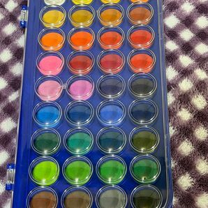 水彩絵の具 固形絵の具 36色セット マルチカラー 未使用
