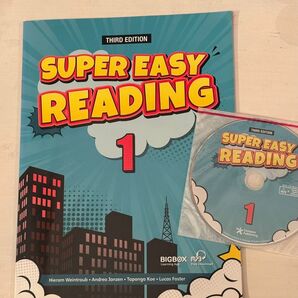 SUPER EASY READING 1 第三版☆CD付き☆QRコード付き