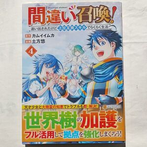 間違い召喚! 追い出されたけど上位互換スキルでらくらく生活 4 (アルファポリスCOMICS) カムイイムカ/原作 土方悠/漫画