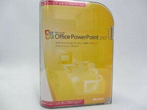 * Microsoft Office PowerPoint 2007 regular goods Japanese license key attaching new install possible license key attaching 2010 compatibility equipped *B