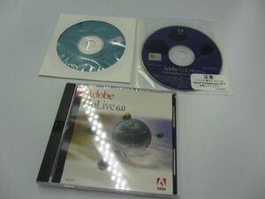 * unopened goods Adobe Golive 6.0 Windows version Japanese edition license key attaching Windows version regular goods red temik*66