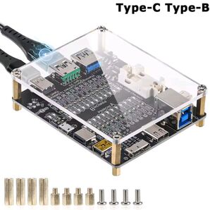 USBケーブルテスター Type-C Type-B Type-A対応 電子工作 DIY