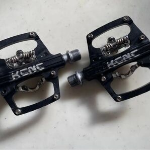 軽量 KCNC クリップレスプラットフォームペダル Black