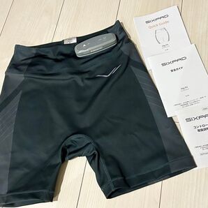 シックスパッド ヒップフィット 専用コントローラー付 SIXPAD HipFit 公式 Mサイズ グレー ほぼ新品未使用 保証書付