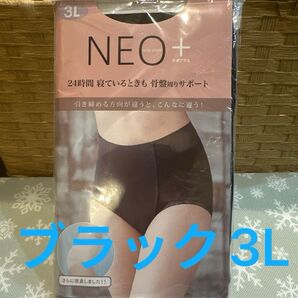 整体ショーツNEO+ブラック3L
