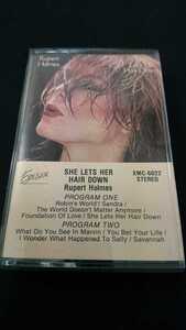 【激レア】【洋楽カセット】☆Rupert Holmes/she let's here hair down☆ XMC-6022　　　　　　　　　　　【カセット多数セール中…】