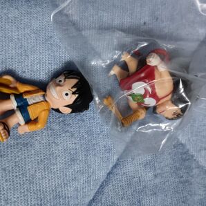 ワンピース 戦闘マル、 ルフィ フィギュア 2個セット