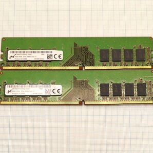 メモリ Micron PC4-2666V 8GB 2枚 11.6